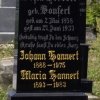 Herbert Johann 1851-1941 Bonfert Sofia 1858-1933 Grabstein